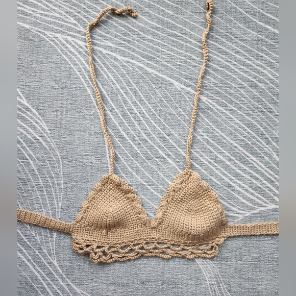 Handmade crochet festival bralette - Picture 5 of 10